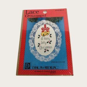 Designs for the Needle Lace Ornament Bells Cross Stitch Kit New